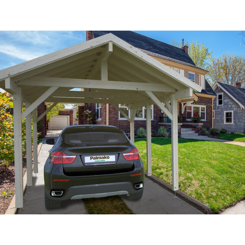 Carport Robert 11,7 m² · Carport Jardín Madera · Tienda Modulexter