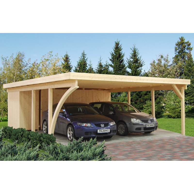 Carport Karl 40,6 m² · Carport Jardín Madera · Tiendamodulexter