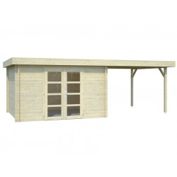 Cabaña de Madera Elsa 9,6 m² + 8,1 m²