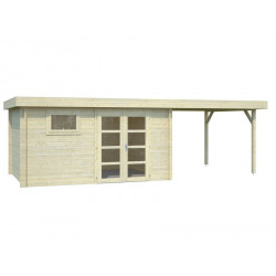 Cabaña de Madera Elsa 11,3 m² + 8,1 m²
