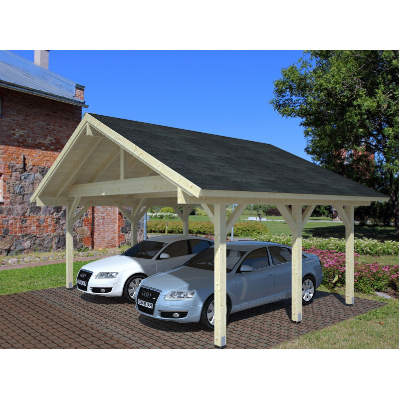 Carport Robert 20,6 m² · Carport Jardín Madera · Tienda Modulexter