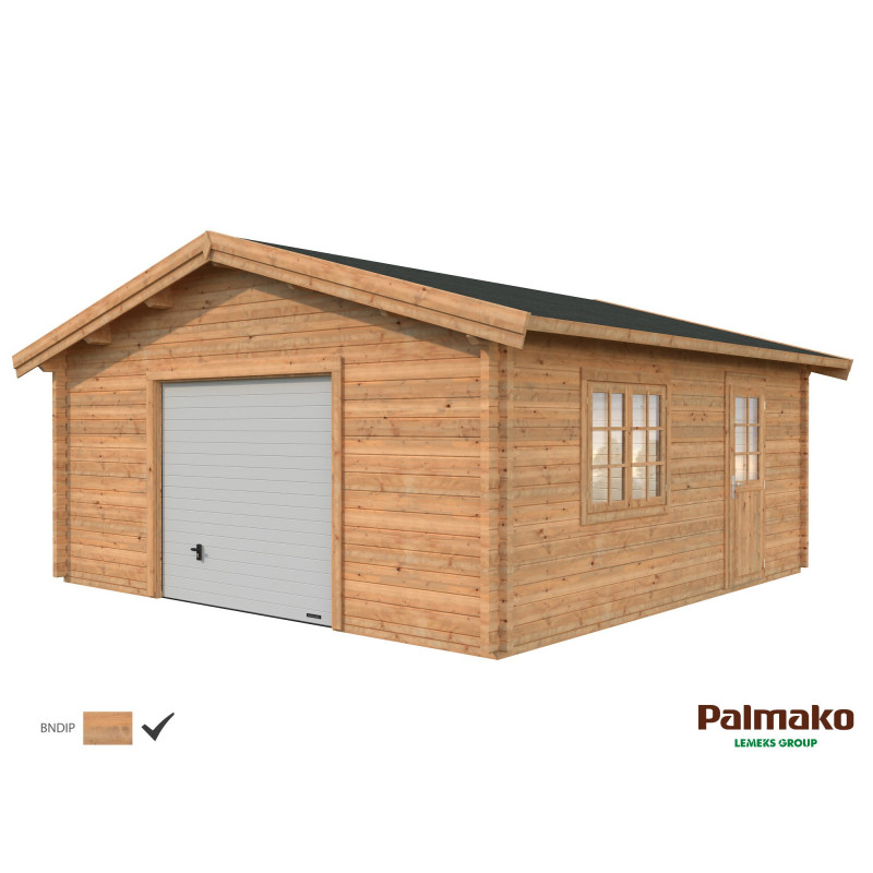 Garaje Roger 27,7 m² · Garaje Madera · Tienda Modulexter