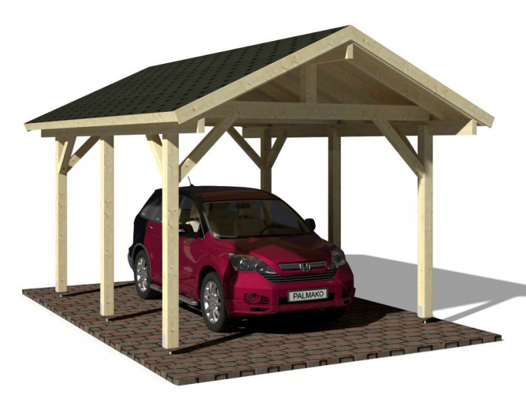Carport Robert 11,7 m² · Carport Jardín Madera · Tienda Modulexter