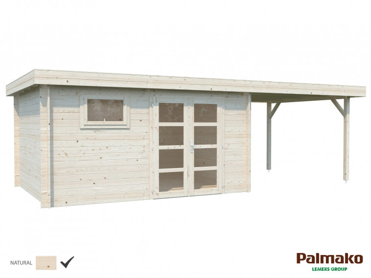 Cabaña de Madera Elsa 11,3 m² + 8,1 m²