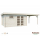Cabaña de Madera Elsa 11,3 m² + 8,1 m²