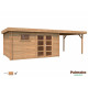Cabaña de Madera Elsa 11,3 m² + 8,1 m²