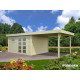 Cabaña de Madera Elsa 11,3 m² + 8,1 m²