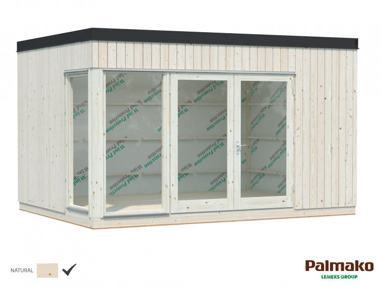 Casa Nordica Solveig 13,6 m² · Casa Jardín Madera · Tienda Modulexter
