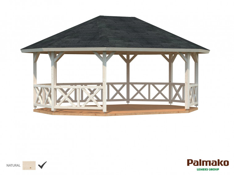 Pabellón de Madera Betty 25,0 m²