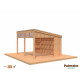 Pabellón de Madera Nova 13,0m² (Kit)
