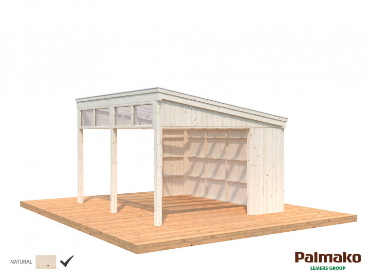 Pabellón de Madera Nova 13,0m² (Kit)