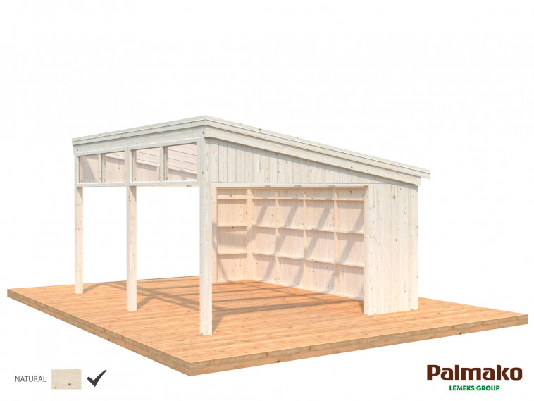 Pabellón de Madera Nova 17,8m² (Kit)