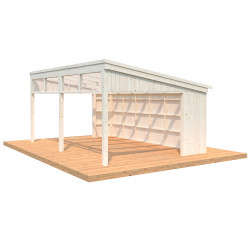 Pabellón de Madera Nova 21,5m² (Kit)
