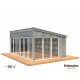 Pabellón de Madera Nova 21,5m²
