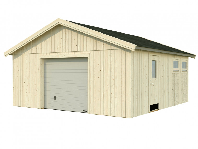 Garaje Nordic Andre 28,5 m² · Con puerta seccional