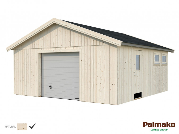 Garaje Nordic Andre 28,5m² · Garaje nórdico Madera · Tienda Modulexter