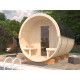 Sauna de madera Anita 1,6+0,7 m²