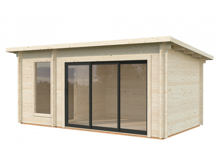 Sauna Sanna 12,8 m². Slide